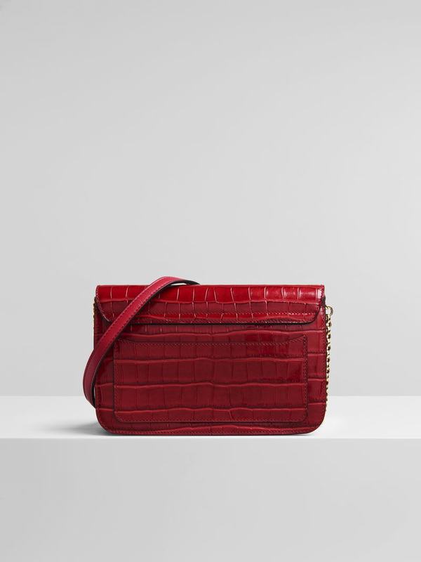 Chloé Clutch Mujer C Rojas Suede TCMO25439